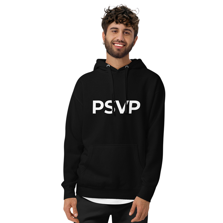 Comfy Black Hoodie - PSVP | Hoodie | PARADIS SVP