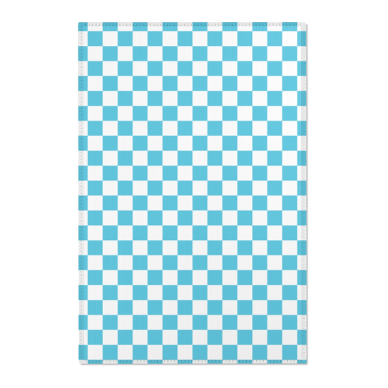 Blue Checkered - Rug | Home Decor | PARADIS SVP