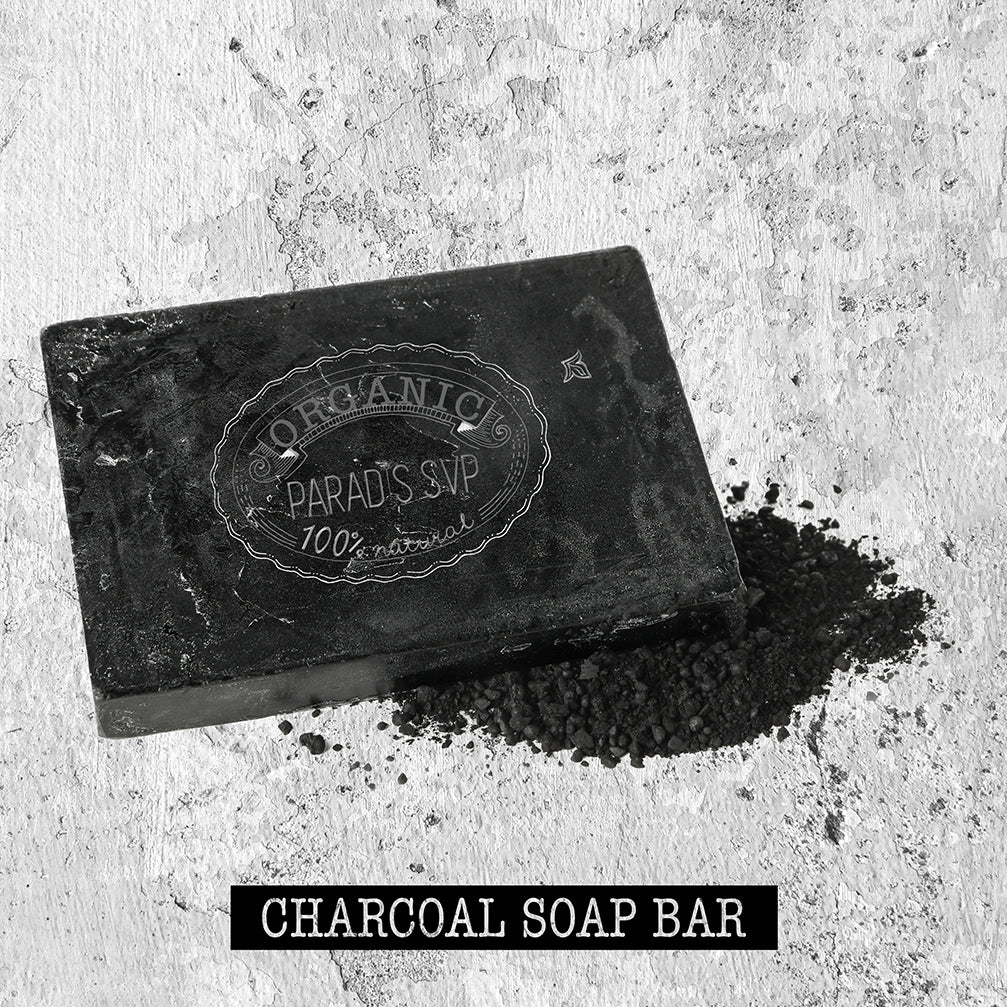 Load image into Gallery viewer, Organic Charcoal Soap | soap-charcoal | PARADIS SVP
