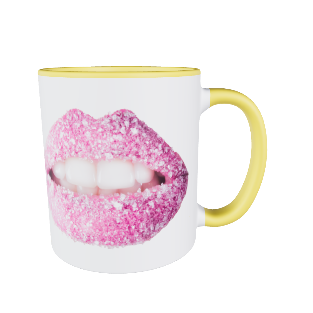 Load 3D model into Gallery viewer, Ceramic Mug - Sweet Lips
