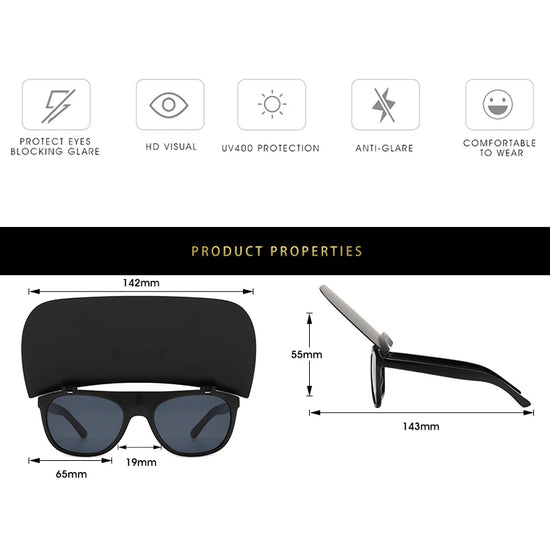Flip-up Hat Sunglasses | Eyewear | PARADIS SVP