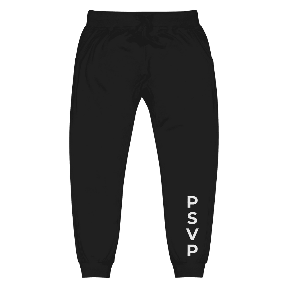 
                      
                        Comfy Black Fleece Sweatpants - PSVP | Sweatpants | PARADIS SVP
                      
                    