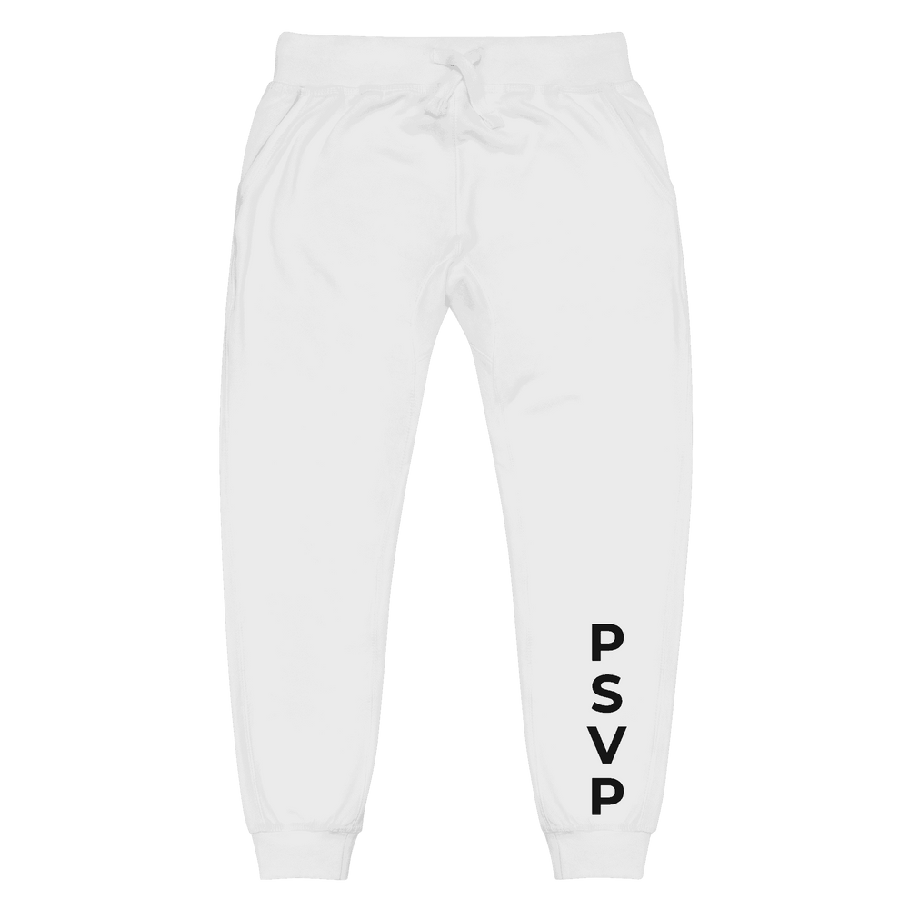 
                      
                        Comfy White Fleece Sweatpants - PSVP | Sweatpants | PARADIS SVP
                      
                    