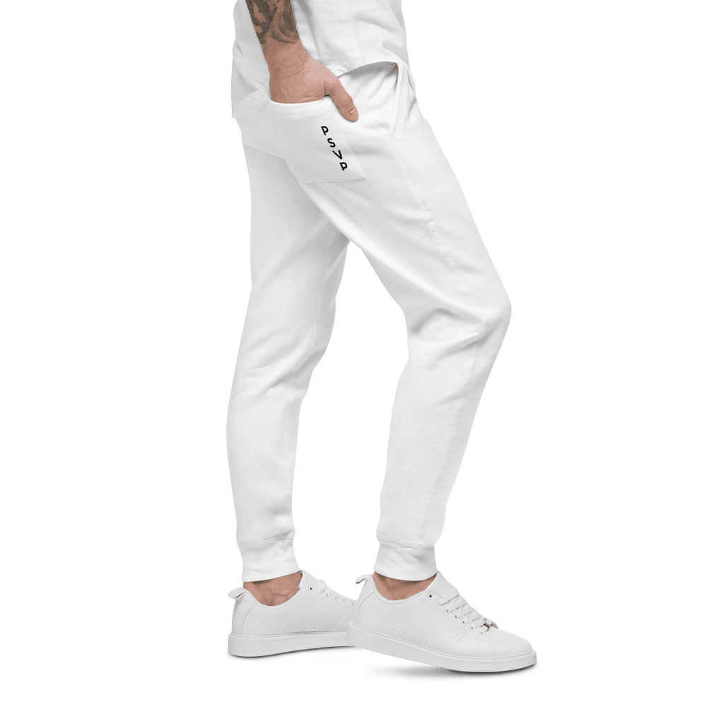 
                      
                        Comfy White Fleece Sweatpants - PSVP | Sweatpants | PARADIS SVP
                      
                    