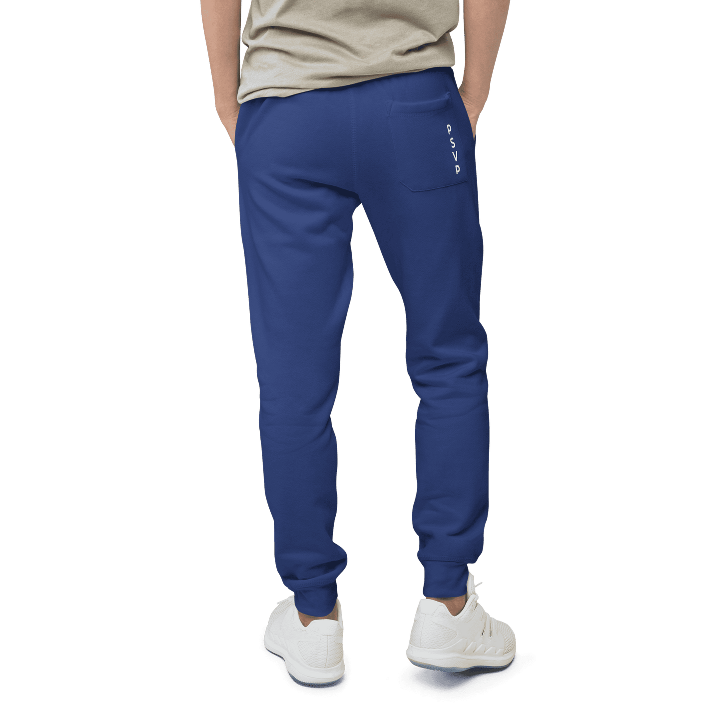 Comfy Royal Blue Fleece Sweatpants - PSVP | Sweatpants | PARADIS SVP
