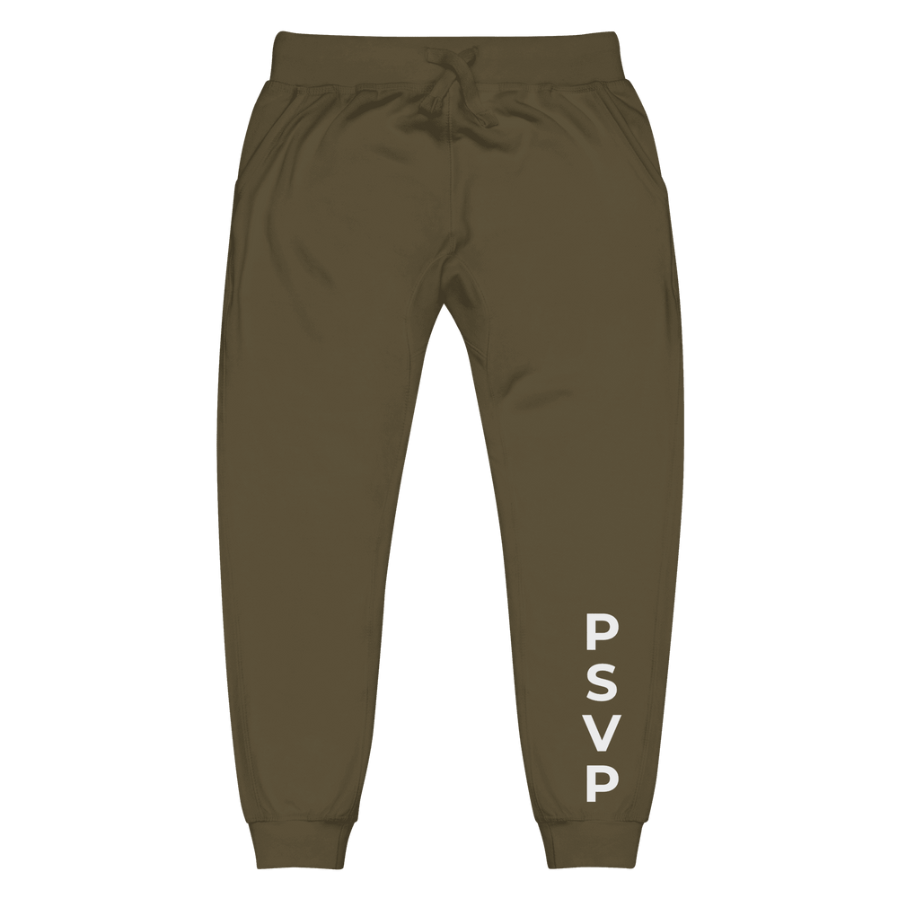 
                      
                        Comfy Military Green Fleece Sweatpants - PSVP | Sweatpants | PARADIS SVP
                      
                    