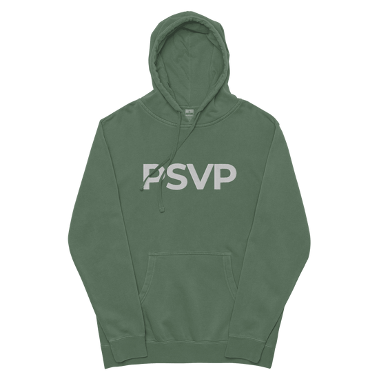 Pigment-Dyed Alpine Green PSVP Hoodie - Embroidery | Hoodie | PARADIS SVP
