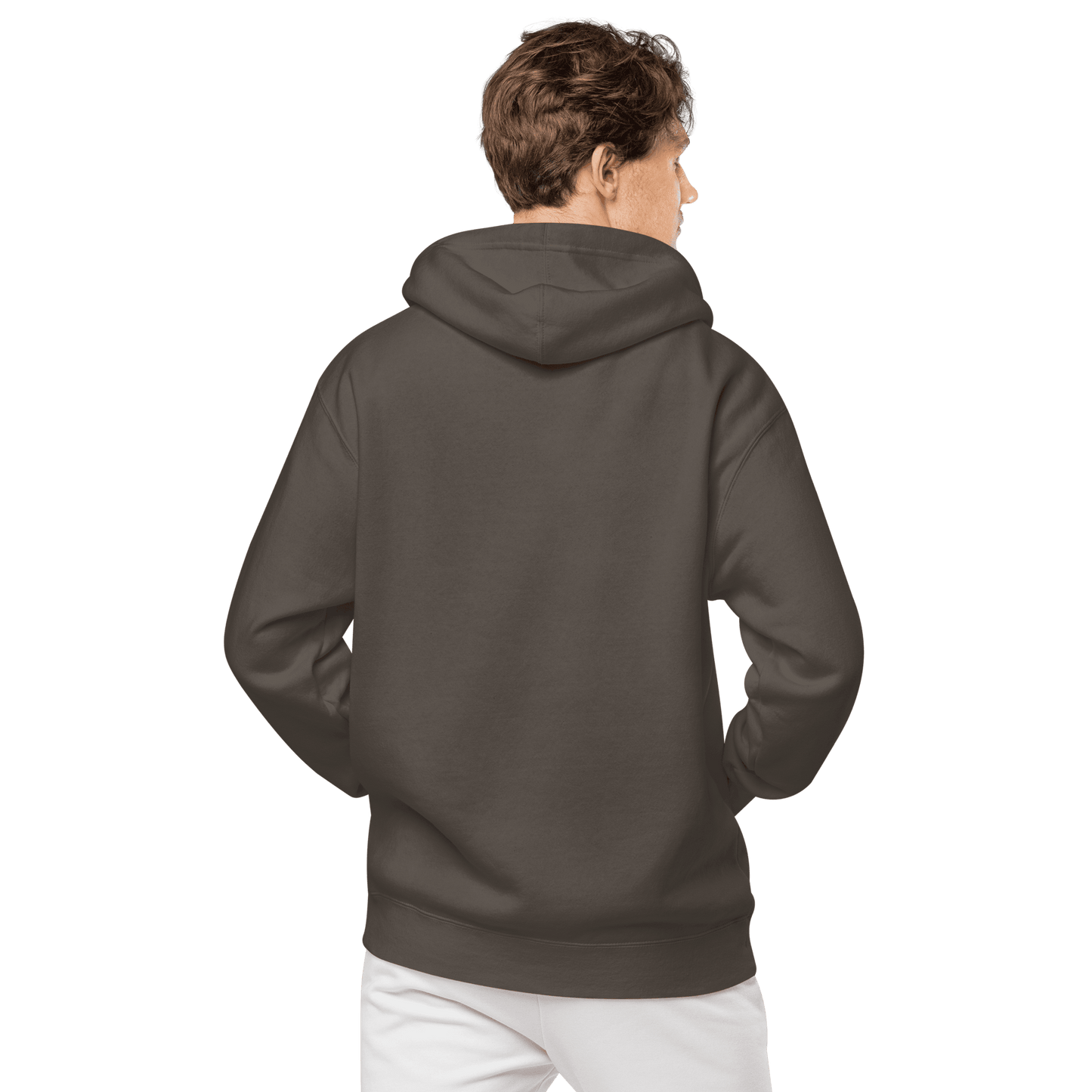 Load image into Gallery viewer, Pigment-Dyed Black PSVP Hoodie - Embroidery | Hoodie | PARADIS SVP
