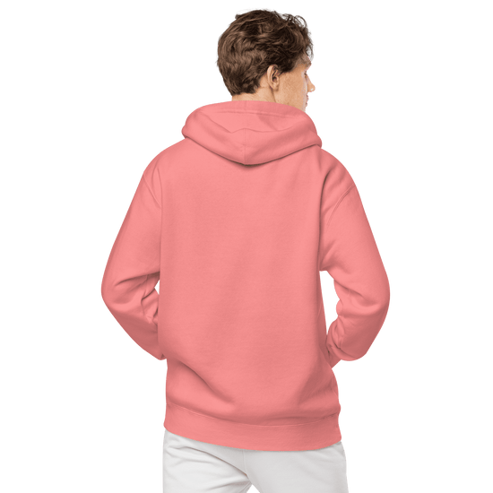 Load image into Gallery viewer, PSVP Pigment-Dyed Dusty Pink Hoodie - Embroidery | Hoodie | PARADIS SVP
