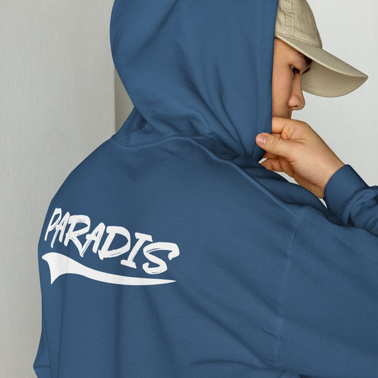 Paradis Blue Azure & Light Green Hoodie | Hoodie | PARADIS SVP