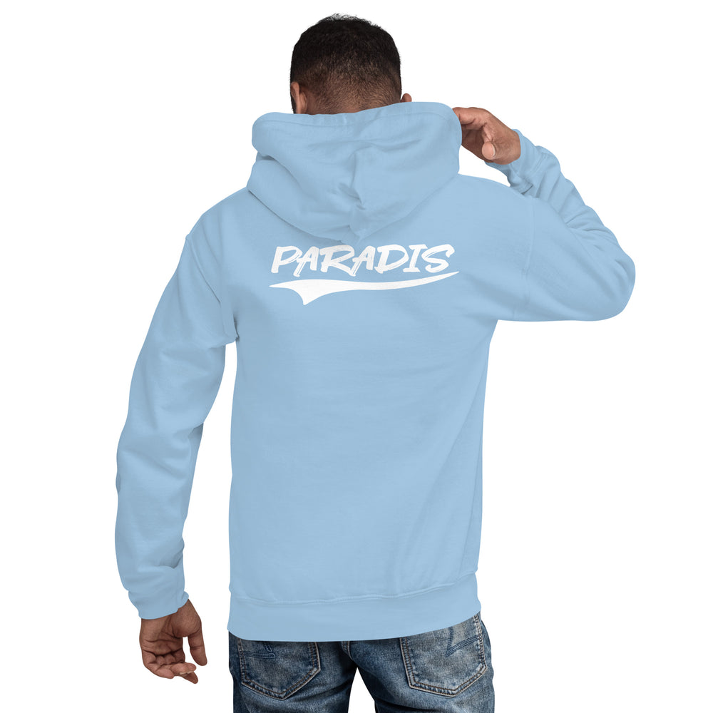 
                      
                        Paradis Light Pink & Blue Hoodie | Hoodie | PARADIS SVP
                      
                    