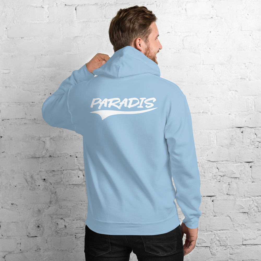 
                      
                        Paradis Light Pink & Blue Hoodie | Hoodie | PARADIS SVP
                      
                    