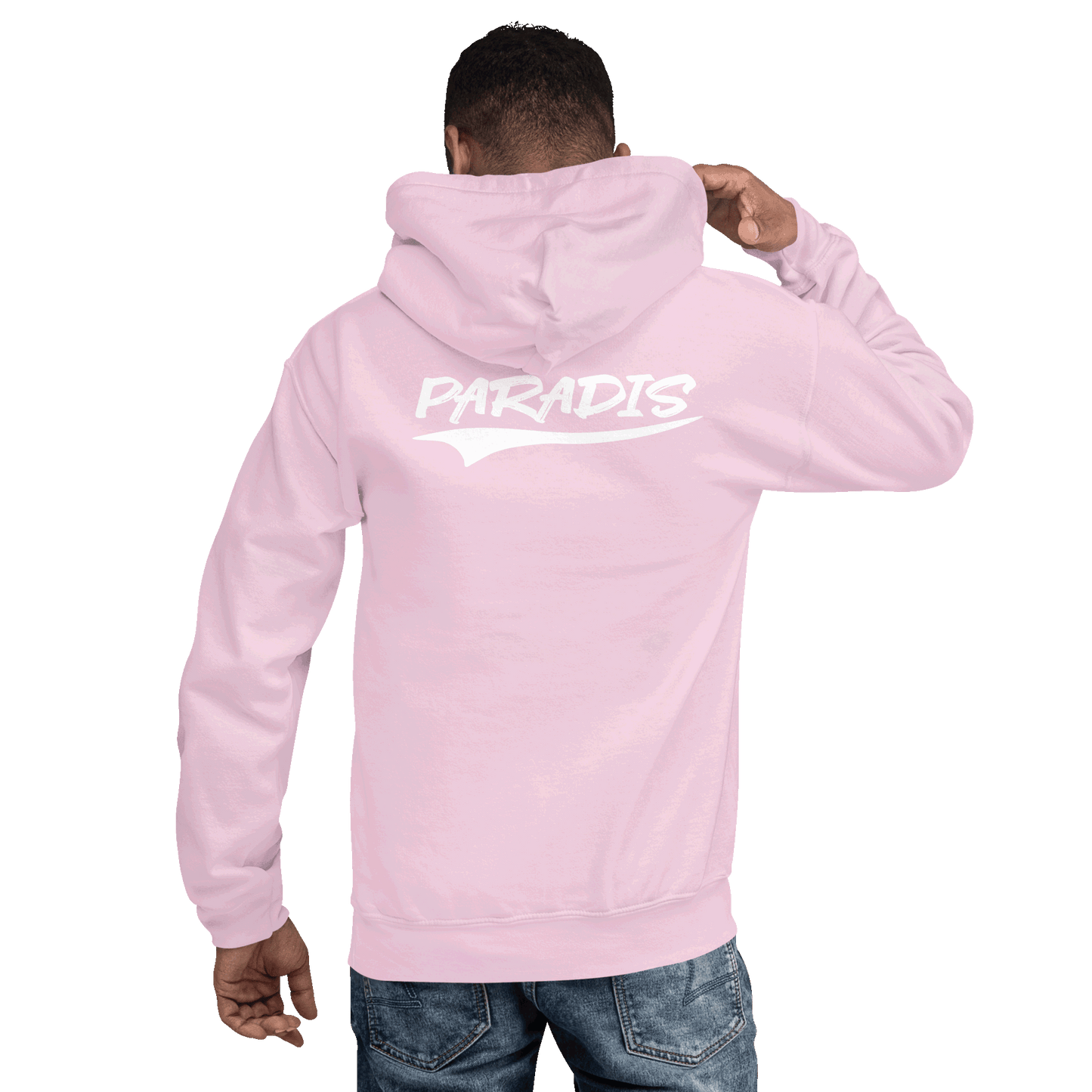 Paradis Light Pink & Blue Hoodie | Hoodie | PARADIS SVP