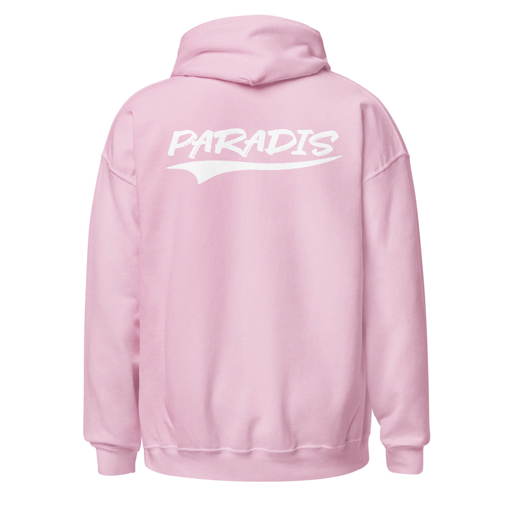 
                      
                        Paradis Light Pink & Blue Hoodie | Hoodie | PARADIS SVP
                      
                    