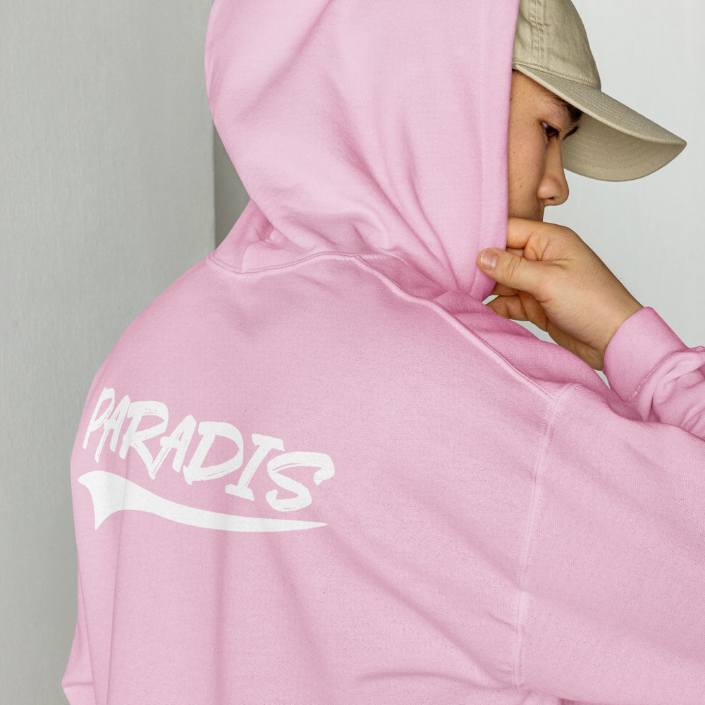 
                      
                        Paradis Light Pink & Blue Hoodie | Hoodie | PARADIS SVP
                      
                    