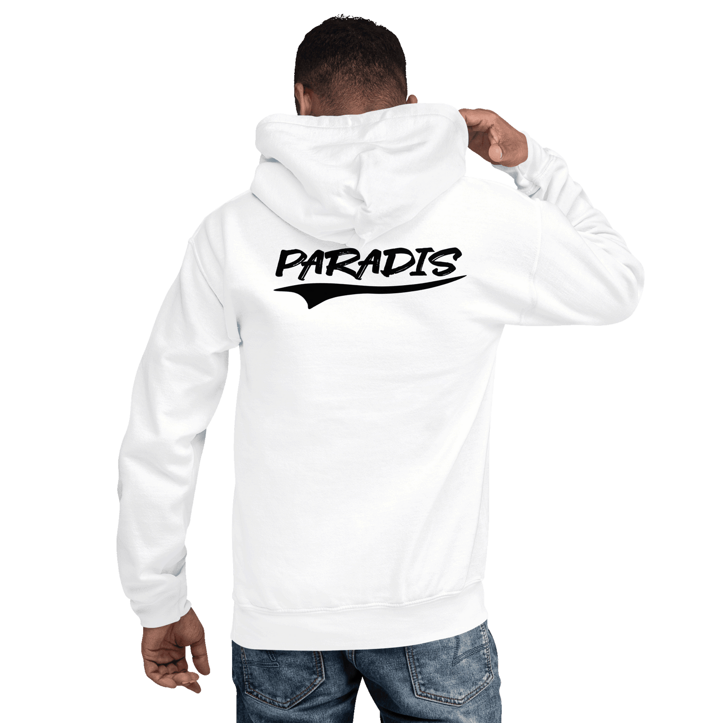 Paradis Black & White Comfy Hoodie | Hoodie | PARADIS SVP