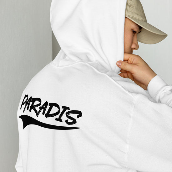 Paradis Black & White Comfy Hoodie | Hoodie | PARADIS SVP