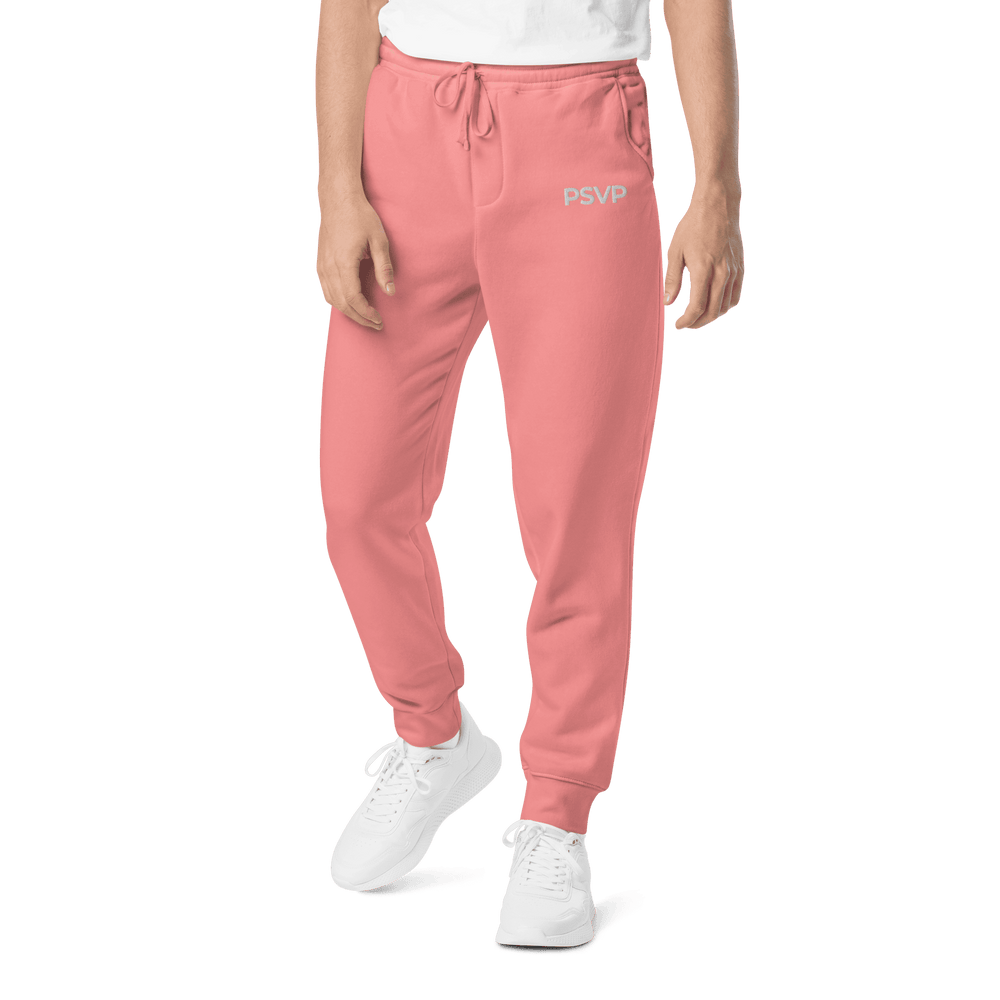 
                      
                        PSVP Pigment-Dyed Dusty Pink Sweatpants - Embroidery | Sweatpants | PARADIS SVP
                      
                    