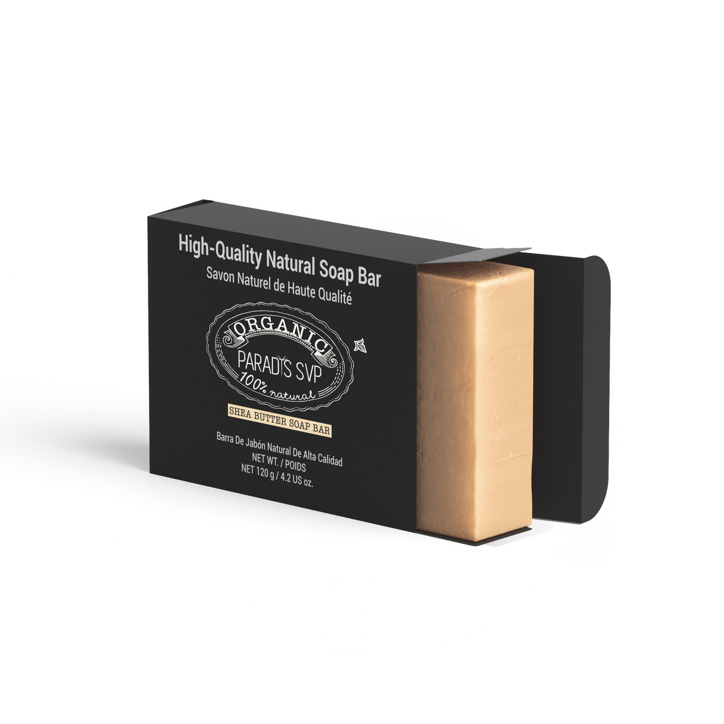 Organic Shea Butter Soap | soap-shea-butter | PARADIS SVP