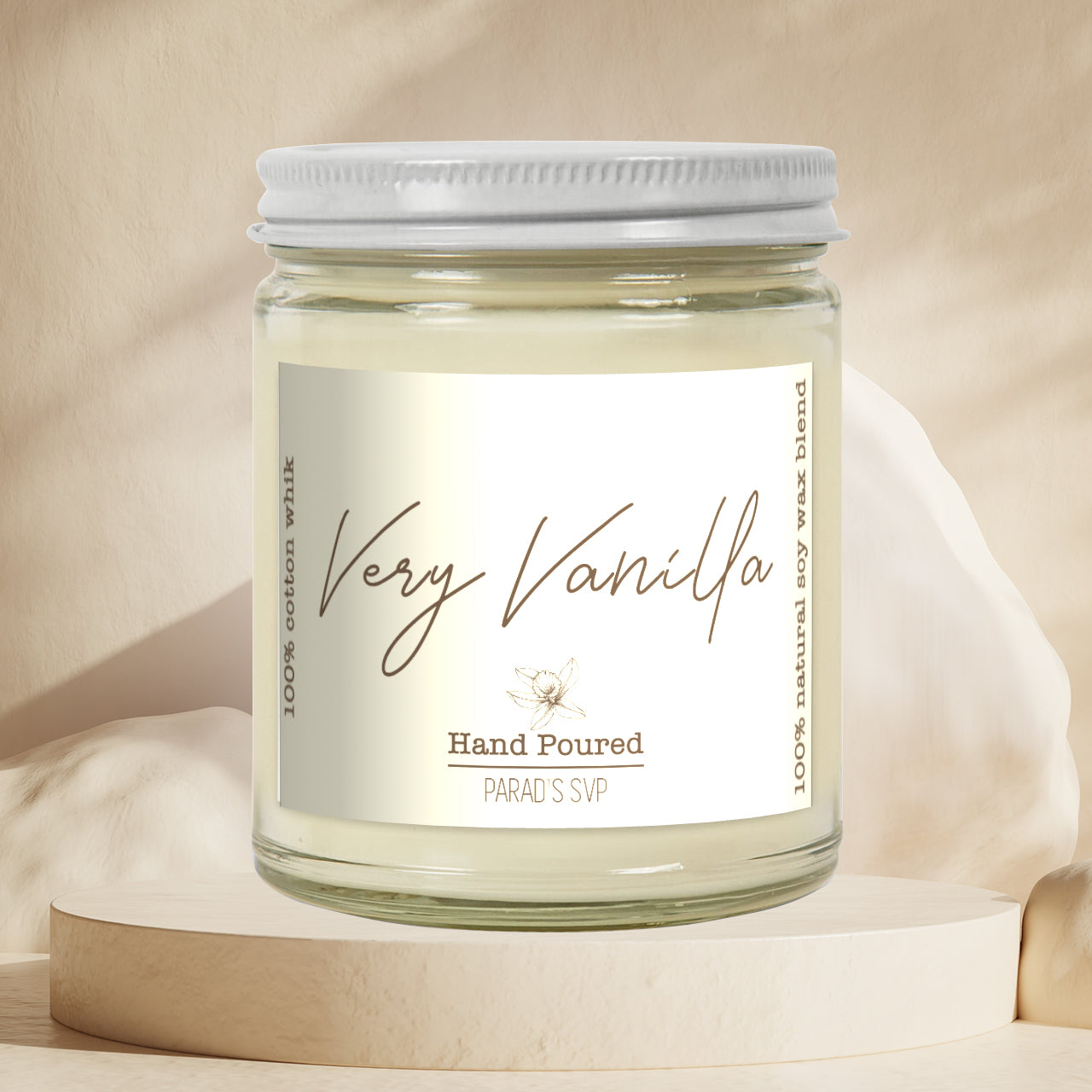 Load image into Gallery viewer, Very Vanilla - Candle 7.5 oz. | Candle | PARADIS SVP
