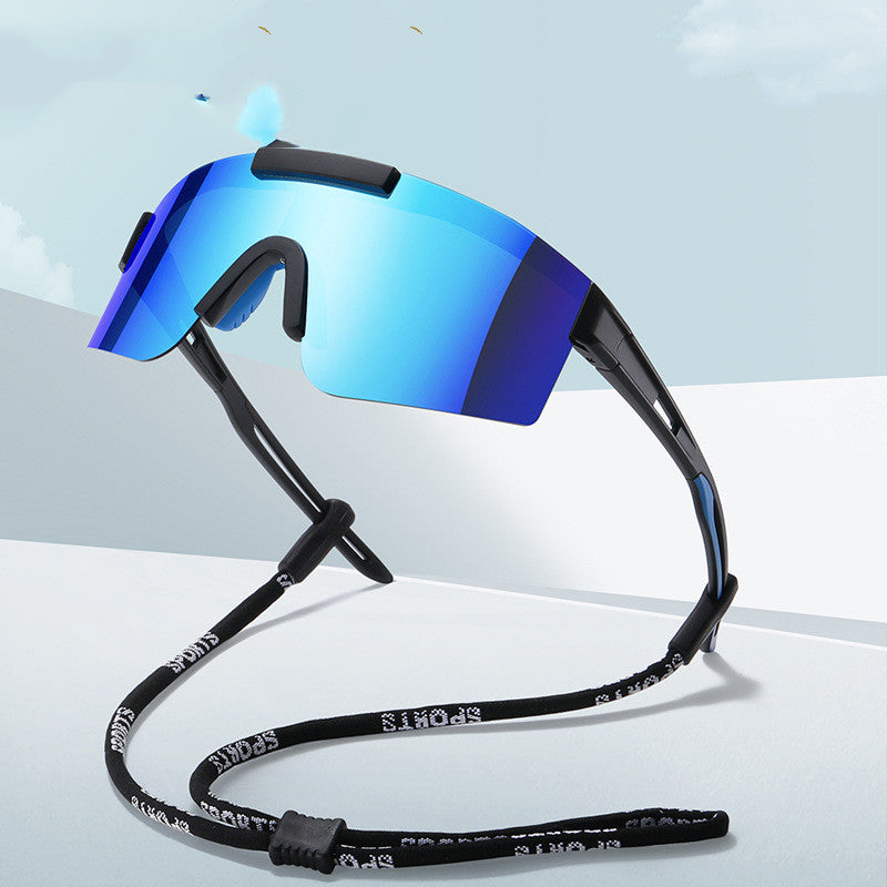 Load image into Gallery viewer, Sport Shield Sunglasses - Polka Dot Frame | Eyewear | PARADIS SVP
