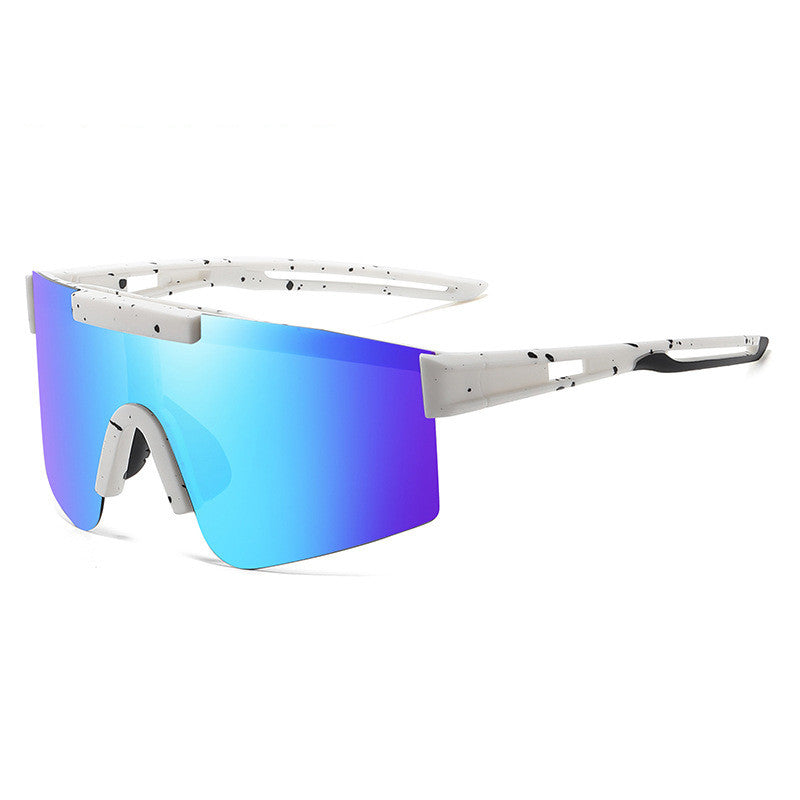 Sport Shield Sunglasses - White Frame | Eyewear | PARADIS SVP