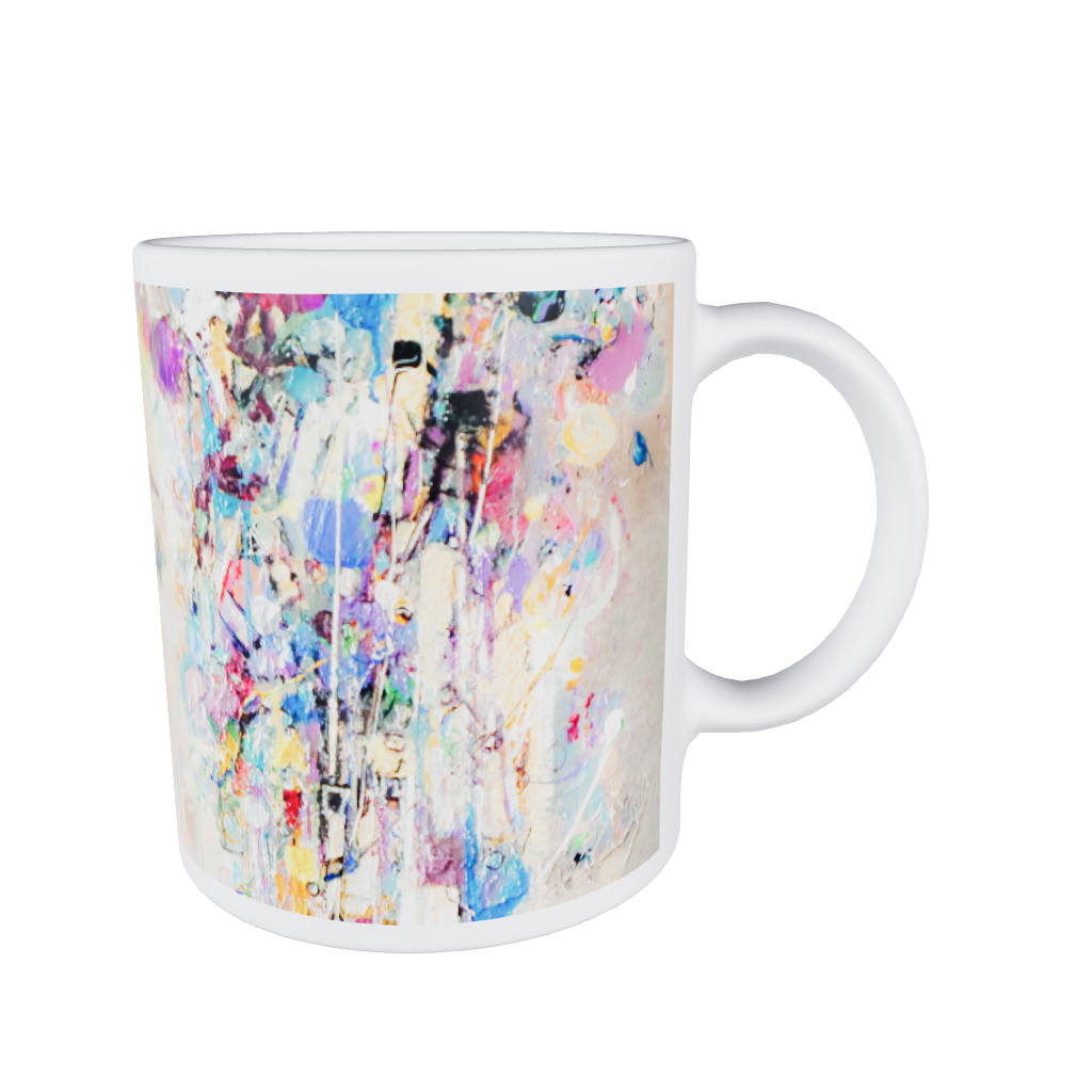 Load 3D model into Gallery viewer, The Face - Nathalie&amp;#39;s Art - Mug
