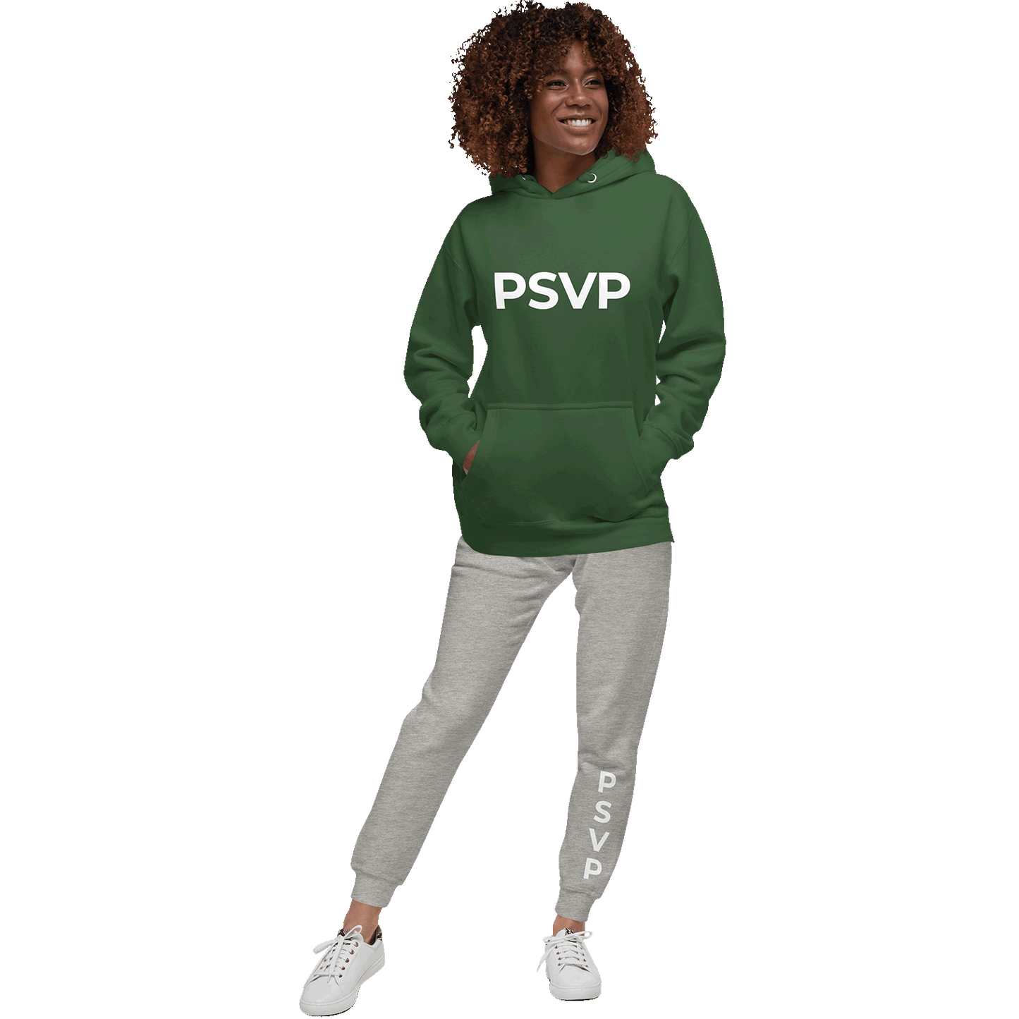 Load image into Gallery viewer, Soft Forest Green Hoodie - PSVP | Hoodie | PARADIS SVP
