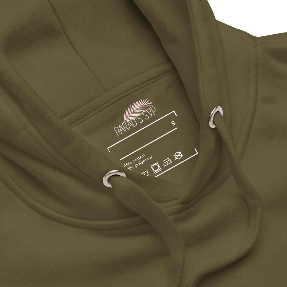 
                      
                        Soft Olive Green Hoodie - PSVP | Hoodie | PARADIS SVP
                      
                    