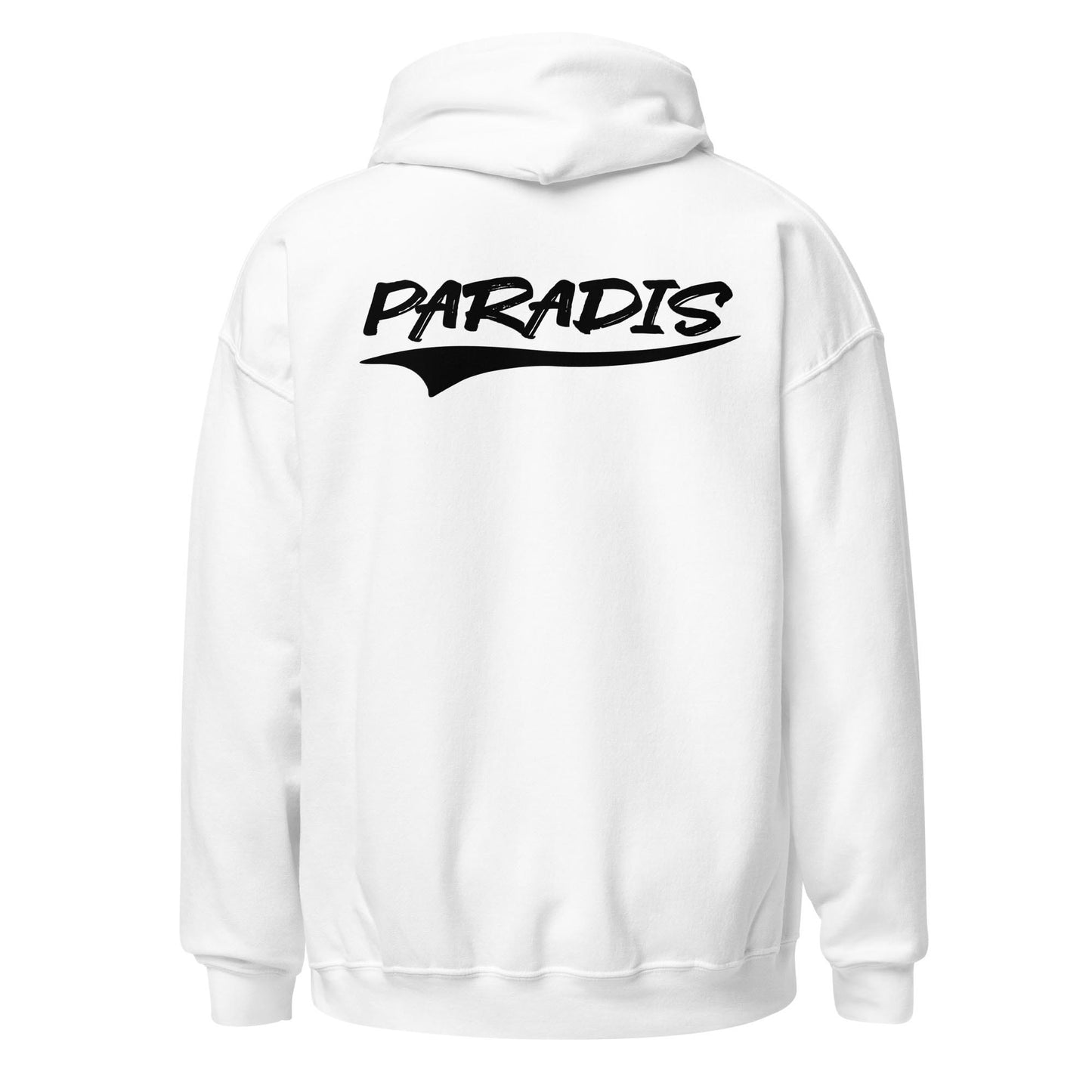 Black and White Hoodie - Paradis Life | Hoodie | PARADIS SVP