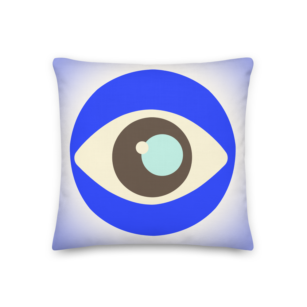 
                      
                        Blue Evil Eye - Premium Pillow |  | PARADIS SVP
                      
                    