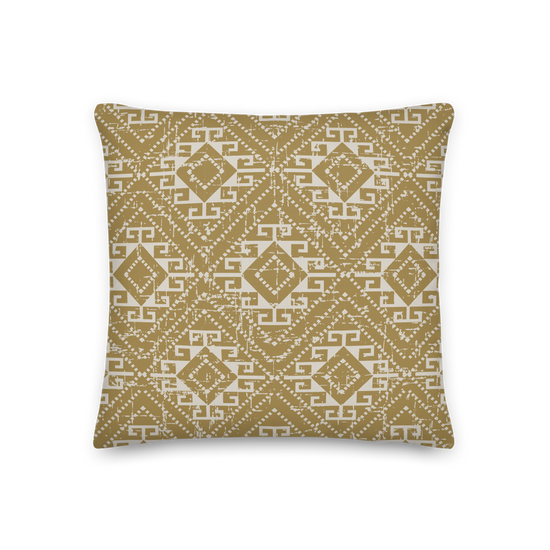 Load image into Gallery viewer, Khaki Pattern - Premium Pillow |  | PARADIS SVP
