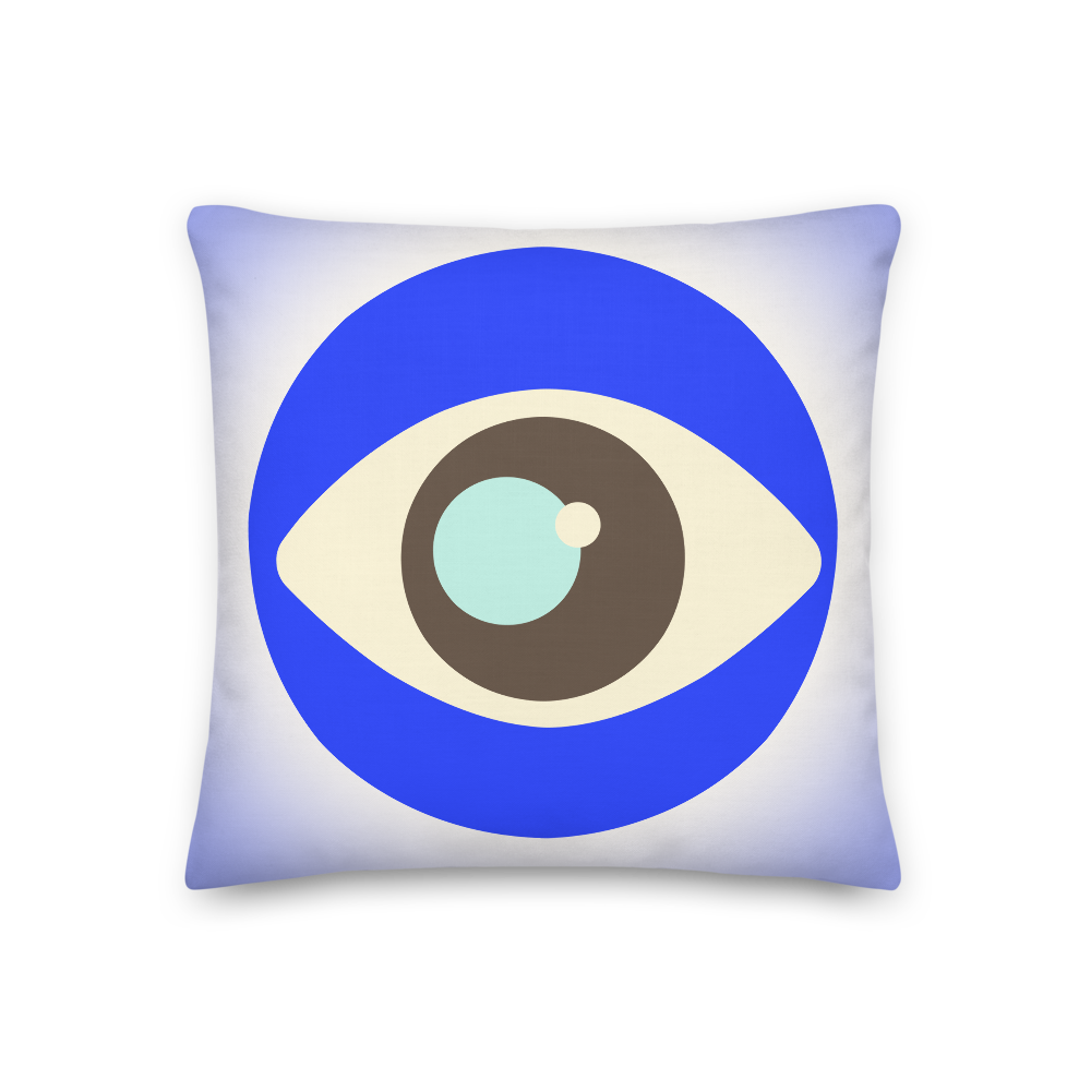 
                      
                        Blue Evil Eye - Premium Pillow |  | PARADIS SVP
                      
                    