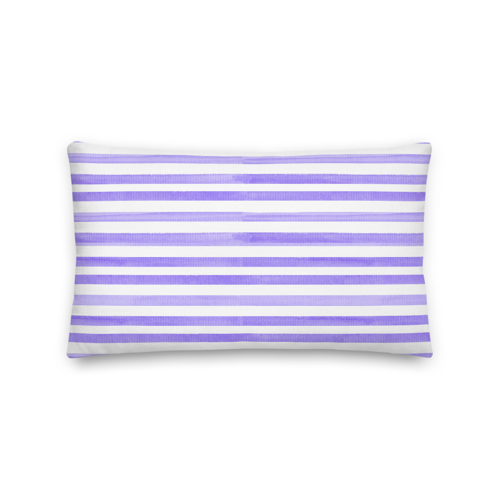 Purple Stripes - Premium Pillow |  | PARADIS SVP