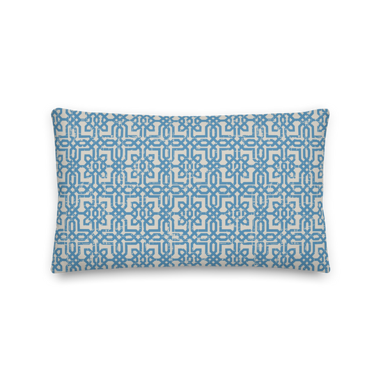 Cyan Pattern - Premium Pillow |  | PARADIS SVP