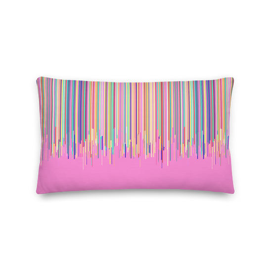 Fine lines Pink - Premium Pillow |  | PARADIS SVP