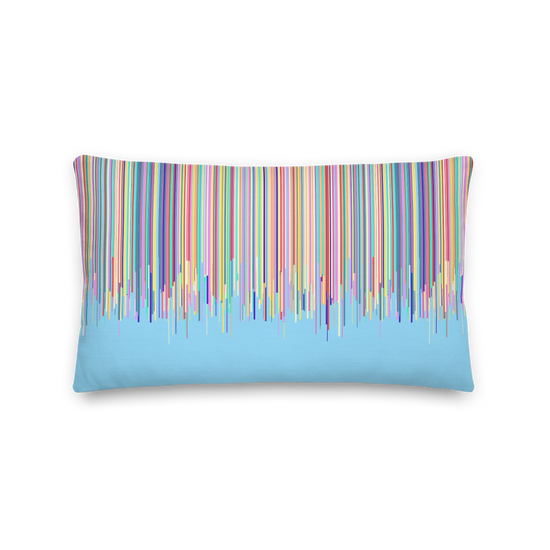 Fine Lines Blue - Premium Pillow |  | PARADIS SVP