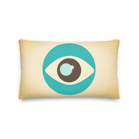 Load image into Gallery viewer, Green Evil Eye - Premium Pillow |  | PARADIS SVP
