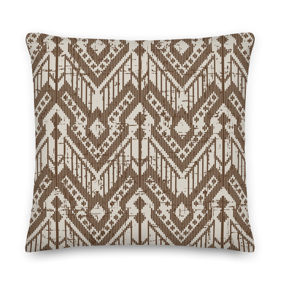 Brown Pattern - Premium Pillow |  | PARADIS SVP