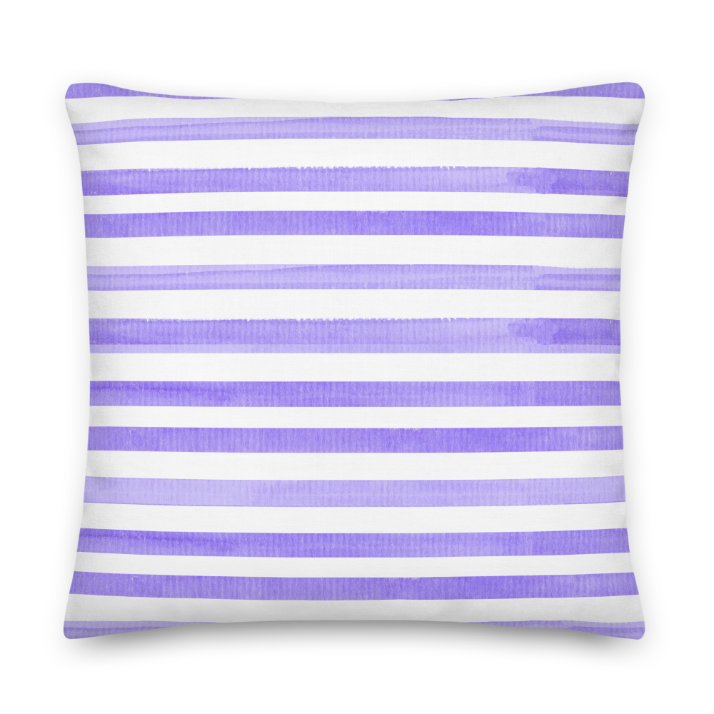 Purple Stripes - Premium Pillow |  | PARADIS SVP