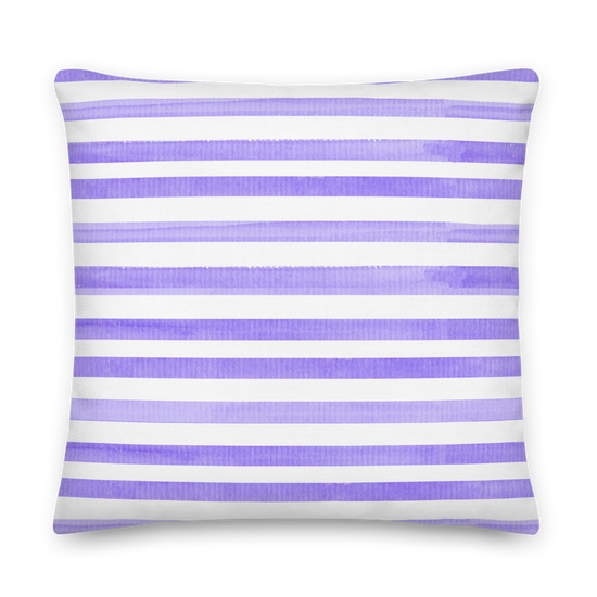 Purple Stripes - Premium Pillow |  | PARADIS SVP