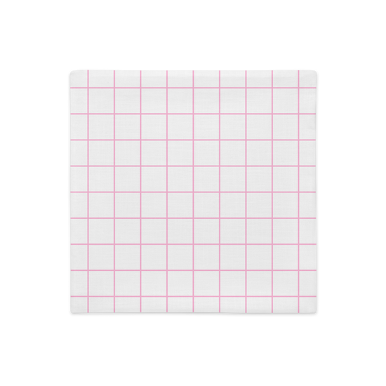 Plaid Pink Pattern - Premium Pillow Case | Home Decor | PARADIS SVP