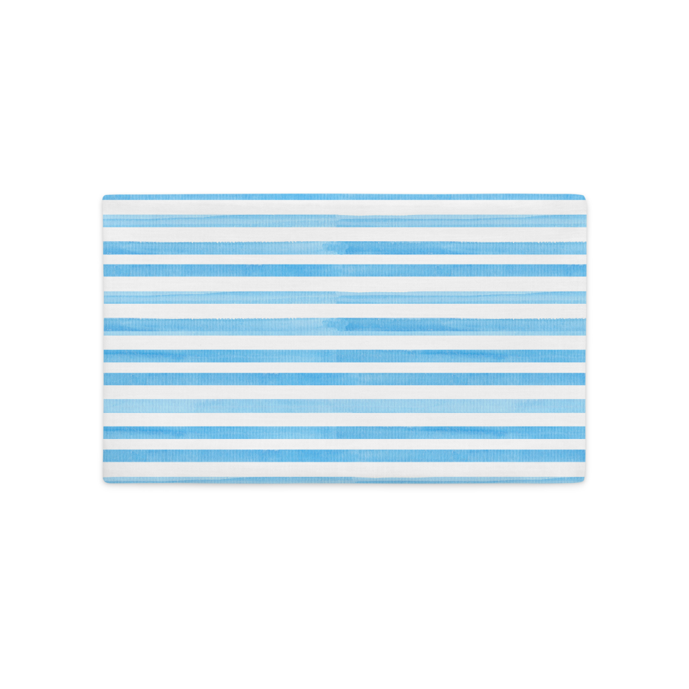 
                      
                        Blue Stripes - Premium Pillow Case |  | PARADIS SVP
                      
                    