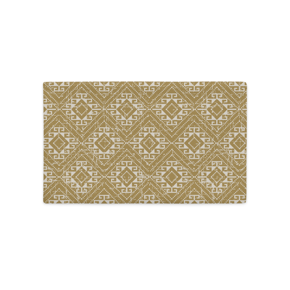 Khaki Pattern - Premium Pillow Case |  | PARADIS SVP
