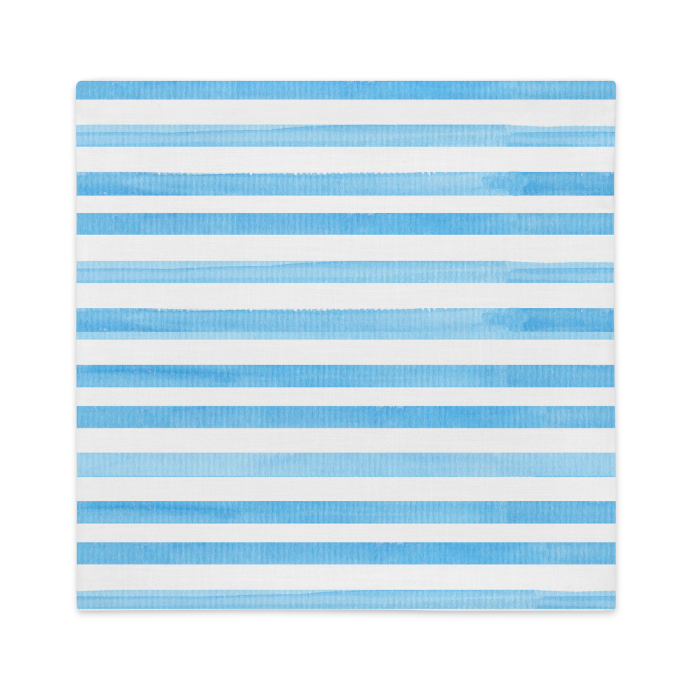 
                      
                        Blue Stripes - Premium Pillow Case |  | PARADIS SVP
                      
                    