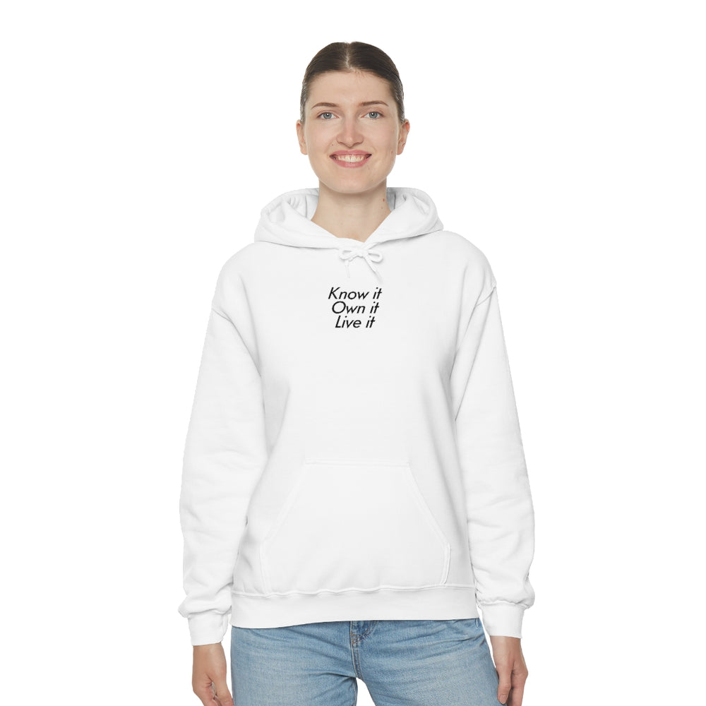 
                      
                        Know It, Own It, Live It - Hooded Sweatshirt | Hoodie | PARADIS SVP
                      
                    