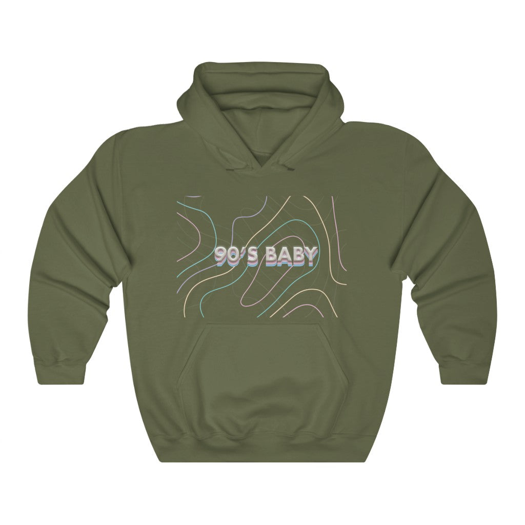 90's Baby - Heavy blend™ hooded sweatshirt | Hoodie | PARADIS SVP