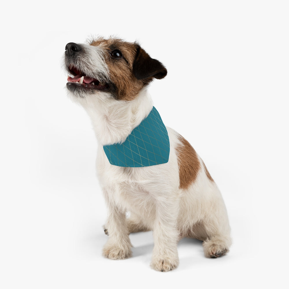 TEAL PAWS - PET BANDANA COLLAR | Pets | PARADIS SVP