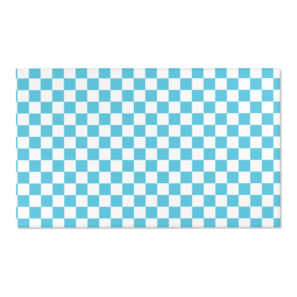 Blue Checkered - Rug | Home Decor | PARADIS SVP