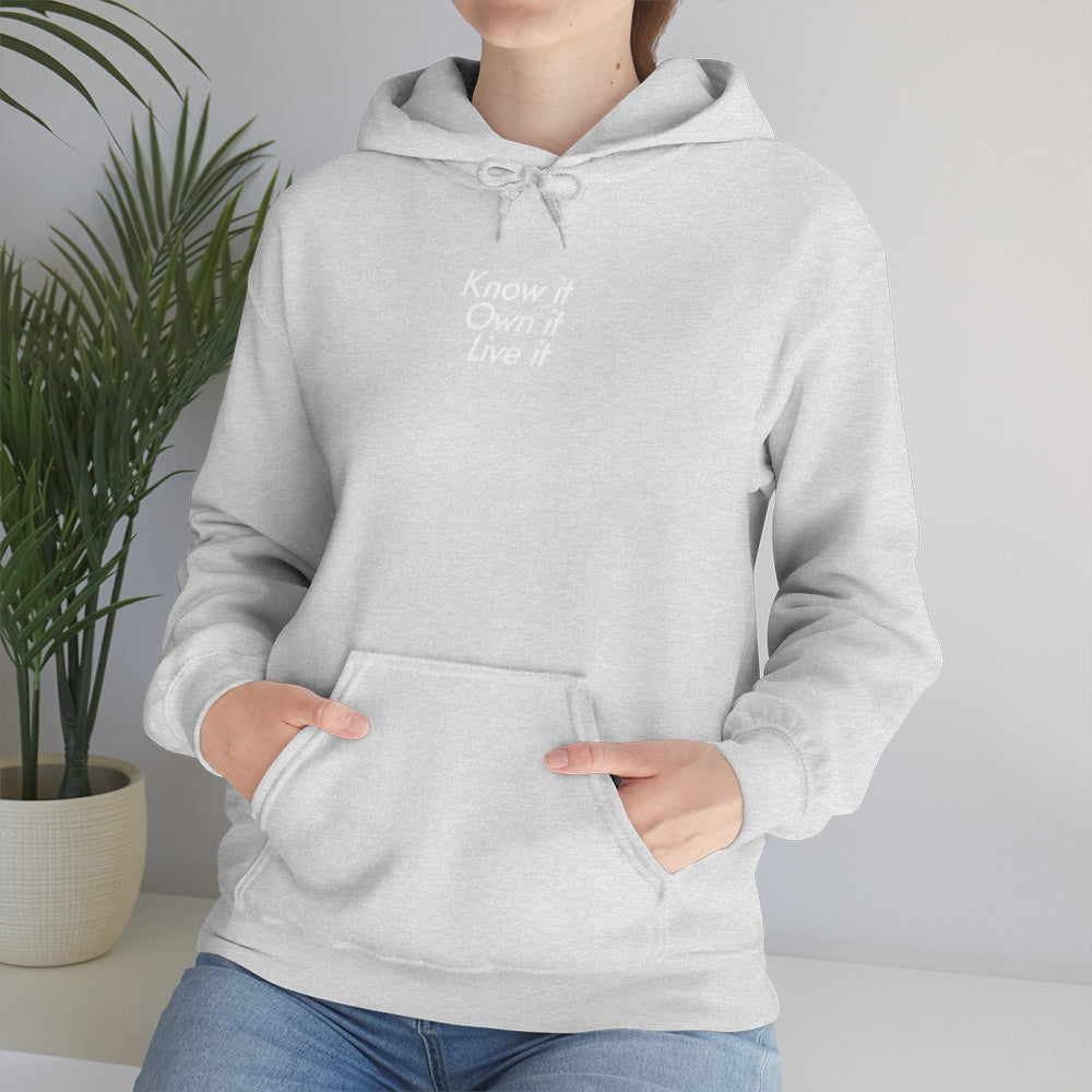 
                      
                        Know It, Own It, Live It - Hooded Sweatshirt | Hoodie | PARADIS SVP
                      
                    